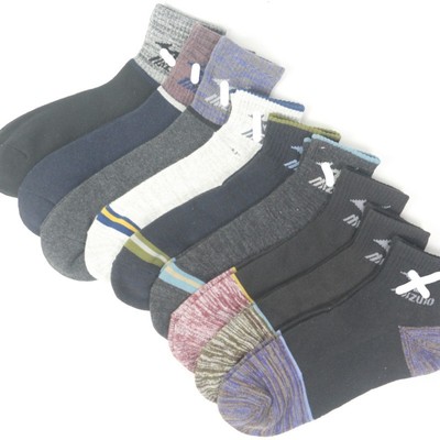 保暖透气男袜棉混全毛圈