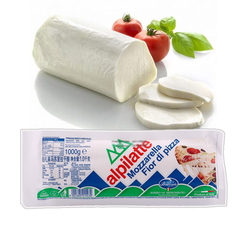 柏札莱原制马苏里拉芝士mozzarella 披萨拉丝奶酪条 即食家用1kg