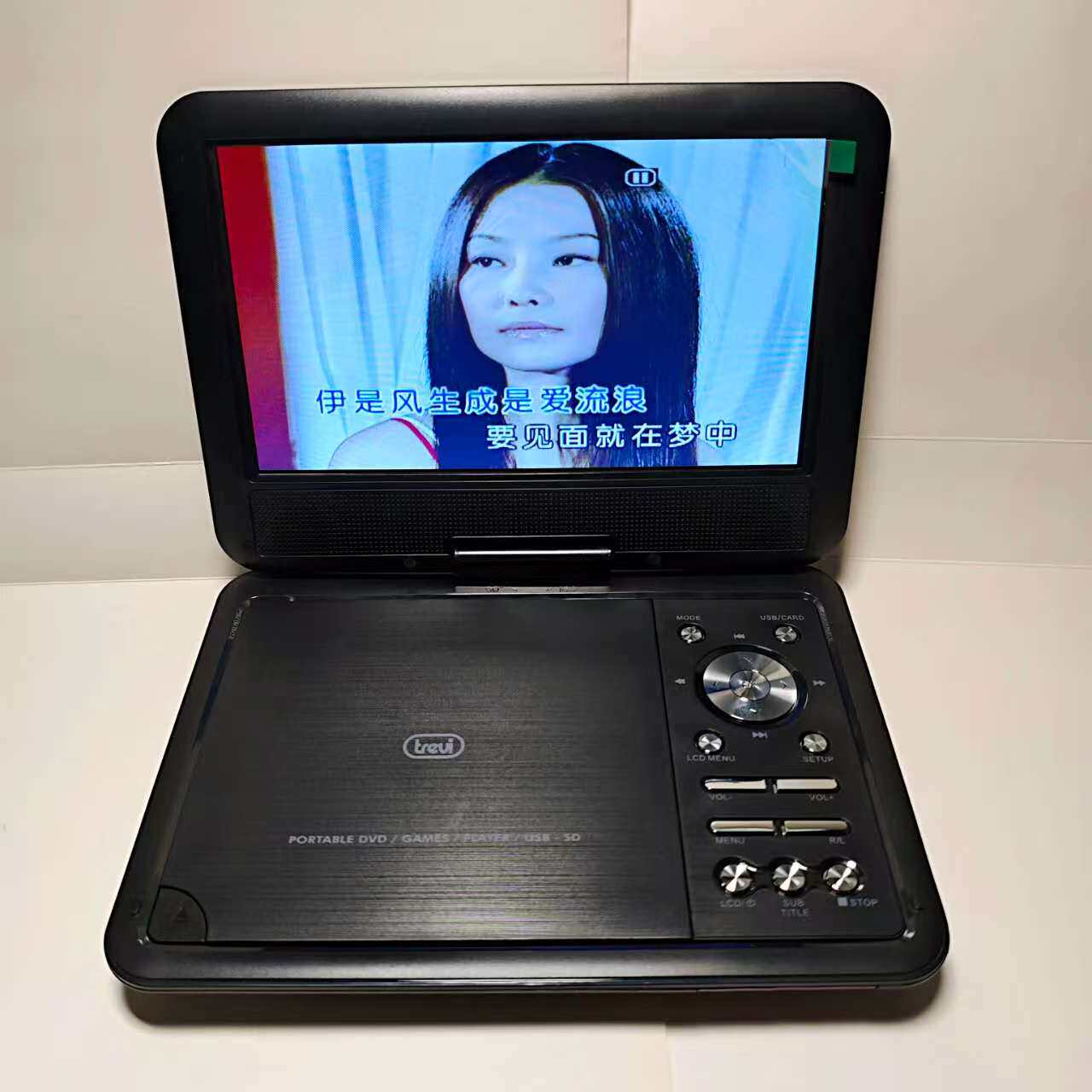 日本进口大屏幕移动DVD电视机全格式影碟播放器CD VCD EVD高清