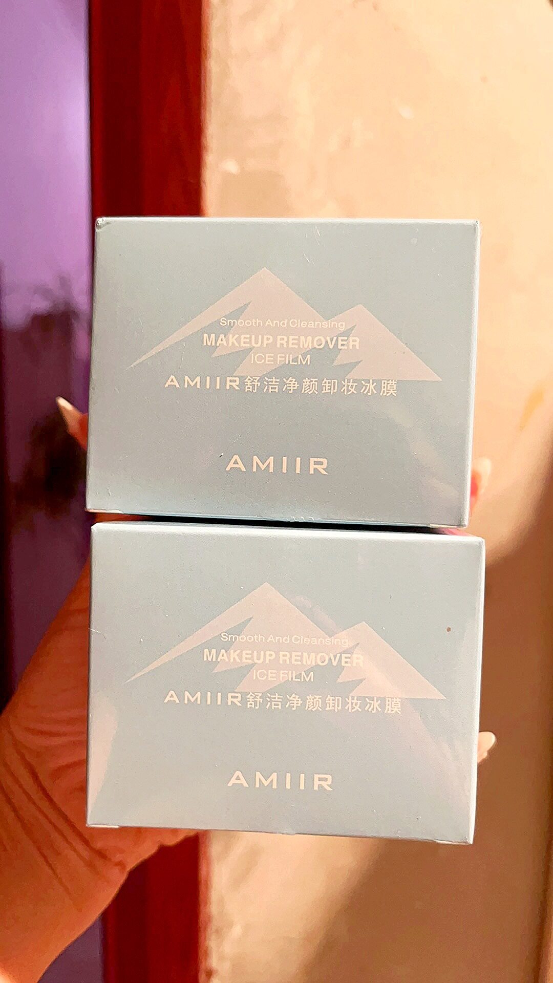 AMIIR卸妆冰膜懒人卸妆巾棉温和深层清洁一次性免洗卸妆水