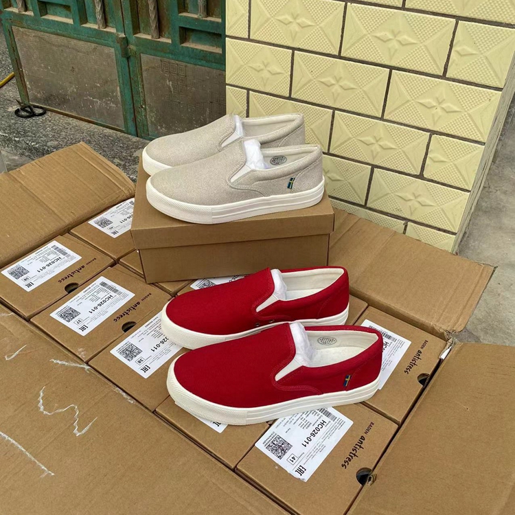 日本单平底乐福鞋一脚蹬乐福鞋女