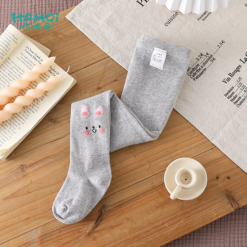 女童连裤袜春秋季新款小儿童百搭外穿打底裤宝宝衣服女孩连体裤子