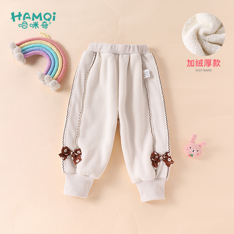 女童加绒裤子秋冬新款儿童灯芯绒保暖休闲裤宝宝长裤婴儿小童裤装,童装/婴儿装/亲子装,裤子,淘宝优惠券,粉丝福利购,淘宝优惠卷