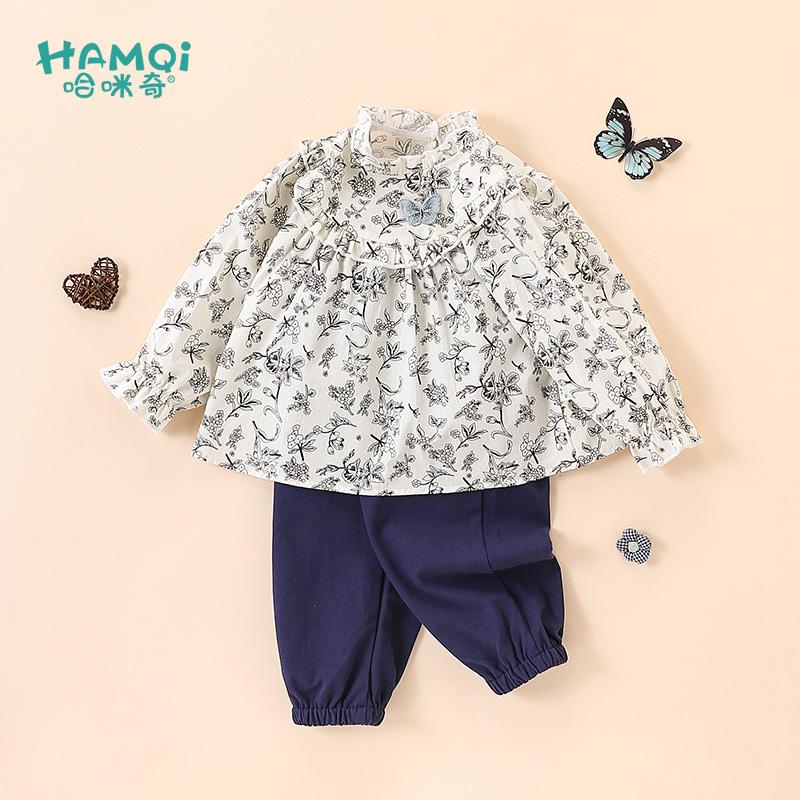 哈咪奇女童套装春秋新款