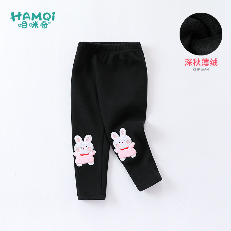 童装加绒裤子秋冬装女童加厚保暖打底裤宝宝百搭裤子小中儿童长裤,童装/婴儿装/亲子装,裤子,淘宝优惠券,粉丝福利购,淘宝优惠卷