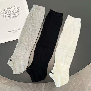 踩脚袜M字母小腿袜ins风网红款 穿搭堆堆袜 欧货高品质个性 春夏新款