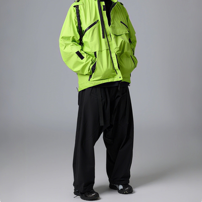 机能长裤尼龙吊裆裤solotex多口袋防水P30BL非acronym