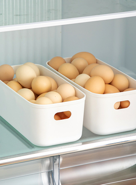 鸡蛋收纳盒大容量食品级保鲜盒冰箱收纳整理神器蔬菜水果收纳盒子