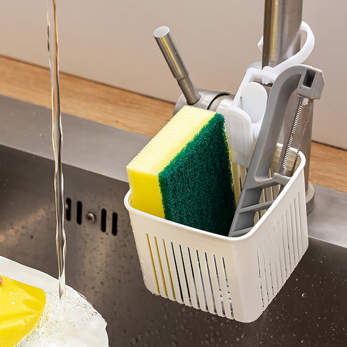 厨房水槽沥水挂篮水龙头垃圾过滤筐水池免打孔洗碗海绵收纳置物架