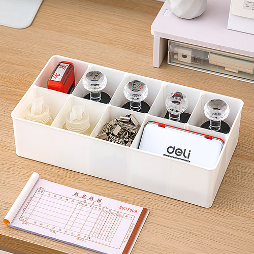 印章收纳盒多格个人书画印鉴章办公室财务分格印泥营业执照公章盒