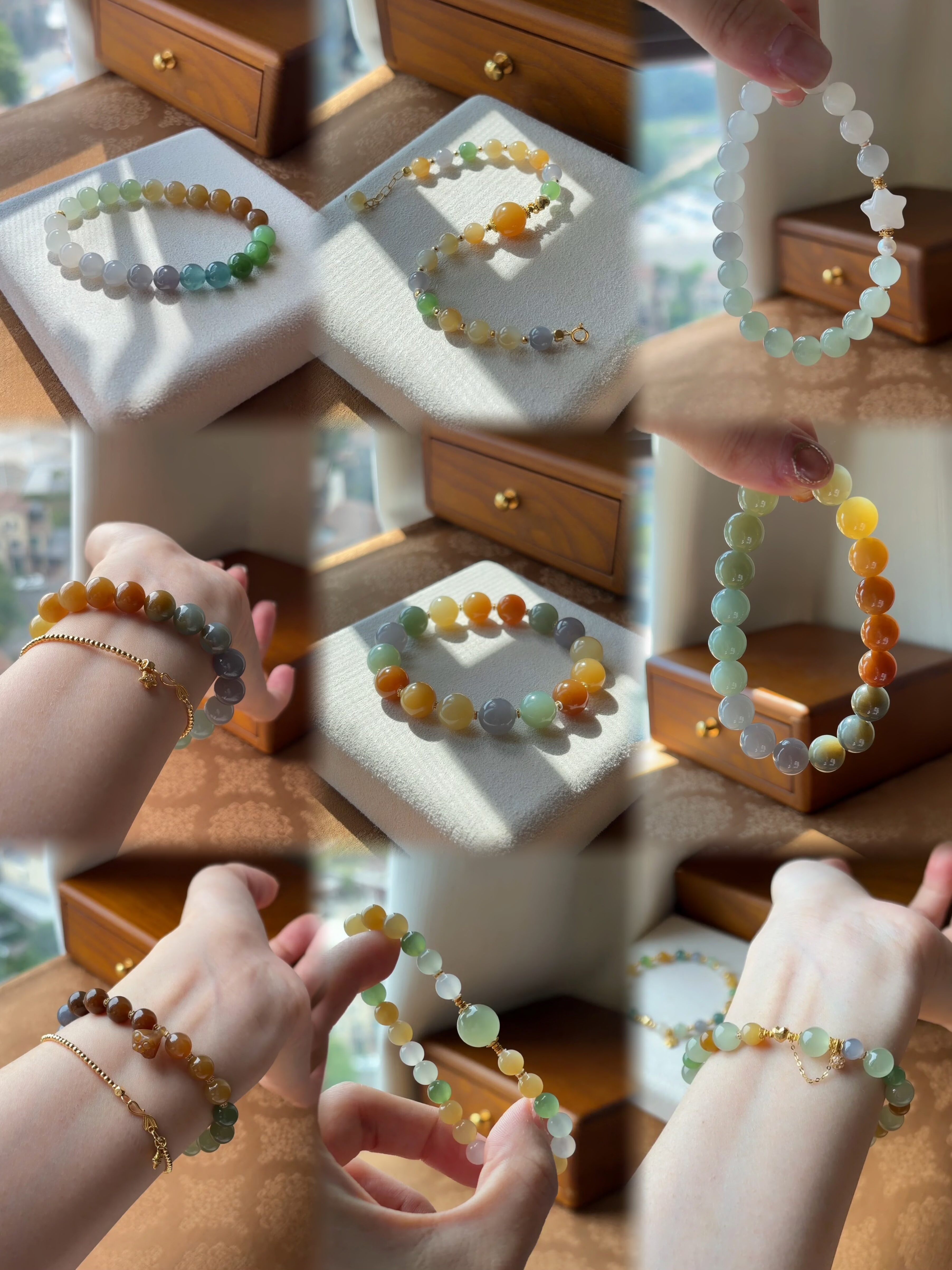 和田玉多宝专区｜不定期更新｜原创设计天然和田玉多宝单圈手串