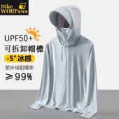 防紫外线透气钓鱼防晒服男夏薄外套 2026新款 UPF50 冰丝防晒衣女款