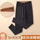 秋冬装 紧身外穿棉裤 薄款 蕾丝高腰光滑面大码 一体加绒修身 女保暖裤