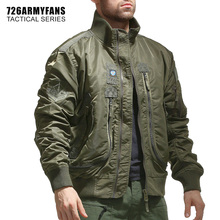 战术立领外套 空军飞行员单夹克男棒球服短款 726GEAR 军迷春秋新品
