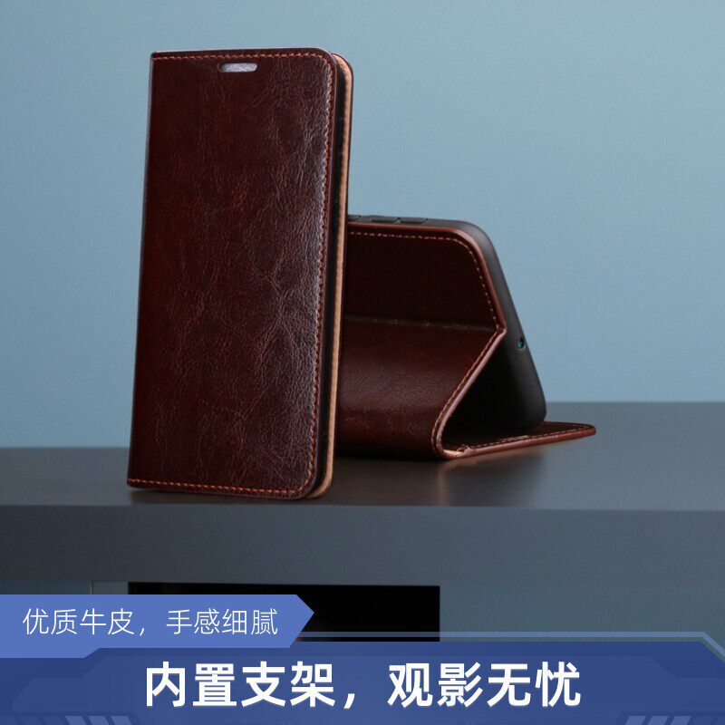 适用iQOO15手机壳真皮翻盖式iqoo13Pro牛皮软壳保护套iQOO15Ultra商务防摔镜头全包手机套男女新款插卡带支架