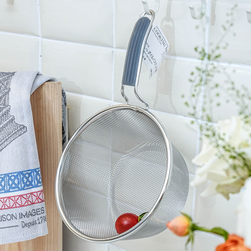 日本进口相泽工房AIZAWA不锈钢沥水篮过滤网烹饪漏勺笊篱洗菜淘米,厨房/烹饪用具,漏勺/滤网勺,淘宝优惠券,粉丝福利购,淘宝优惠卷