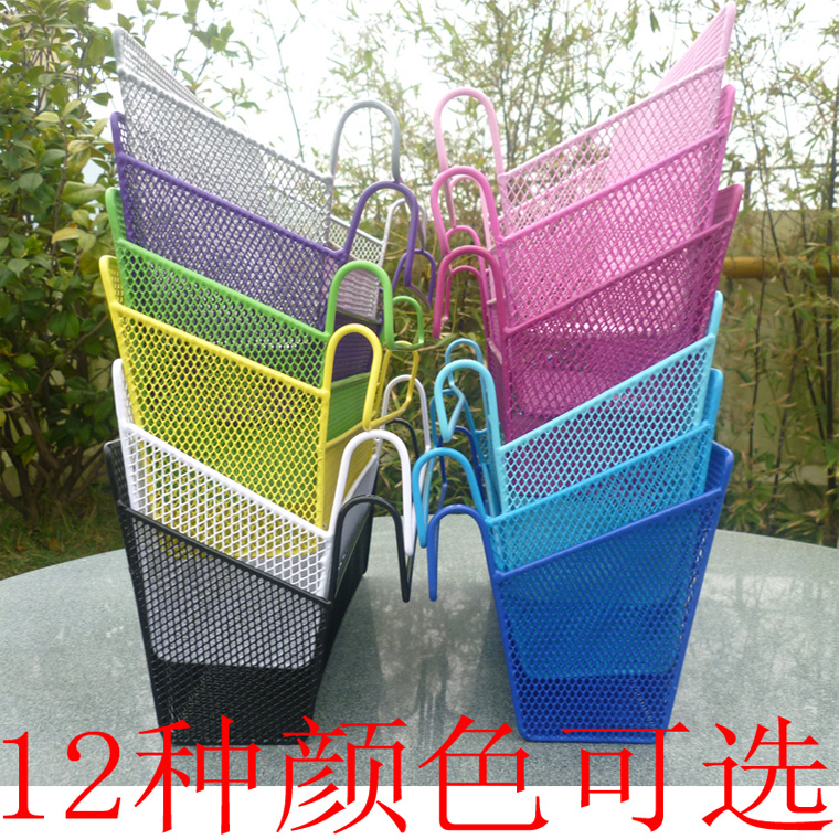 大学生宿舍神器寝室懒人床边置物架上铺床头挂蓝收纳盒创意储物篮