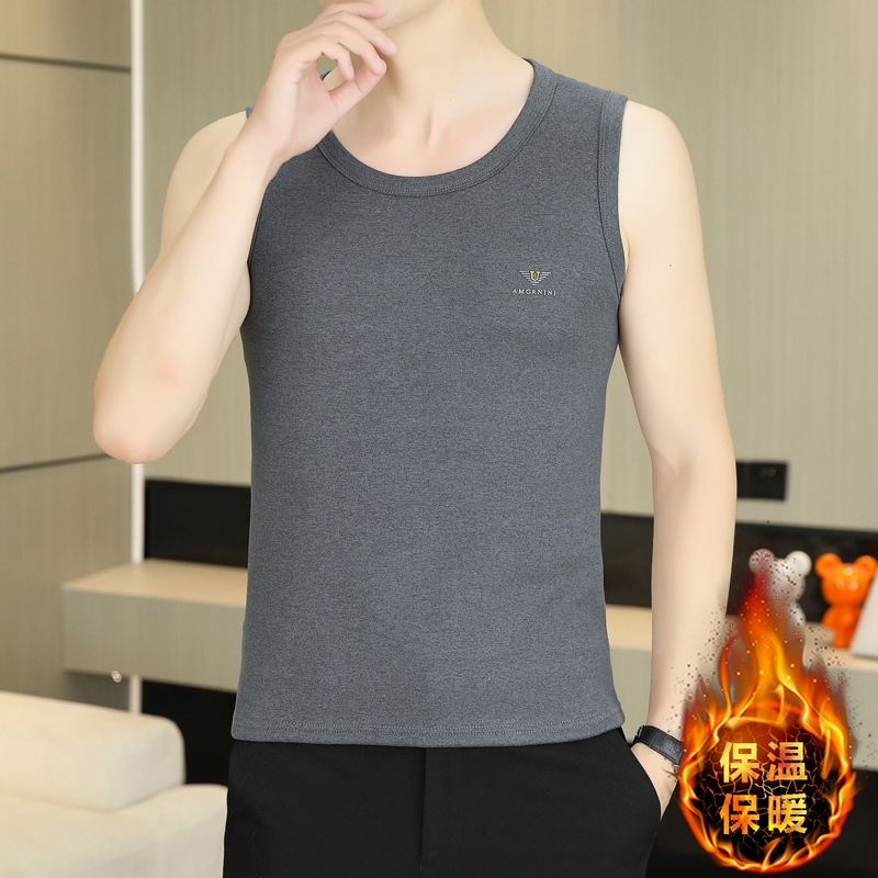 中青年男士保暖背心内衣冬季加绒