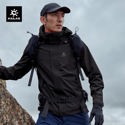 凯乐石猎风冲锋衣防水男女款