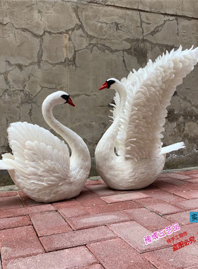 影视婚庆拍摄舞蹈情侣白天鹅道具