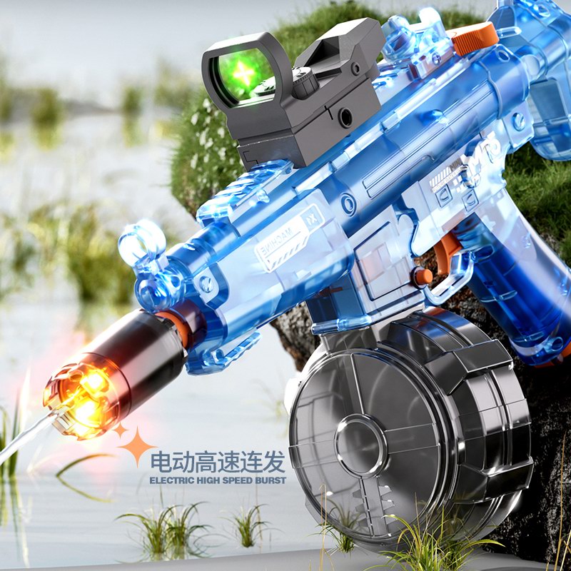 电动连发水枪M416高压远射玩具枪