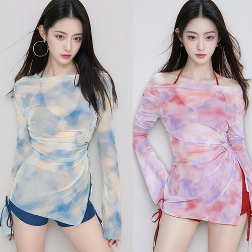 保守泳衣女分体欲风bikini三件套