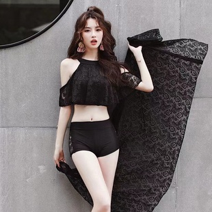 2026仙气游泳衣女分体比基尼BIKINI三件套韩国性感仙气温泉永装 女