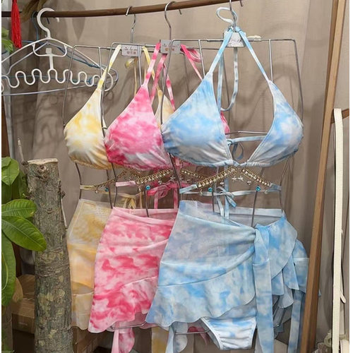游泳衣女bikini辣妹性感比基尼裙