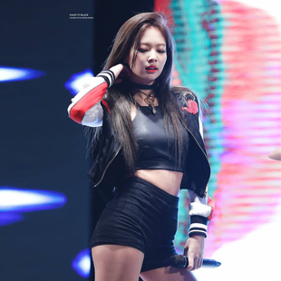 blackpink金智妮jennie同款演出打歌服爵士舞女团安全打底短裤子