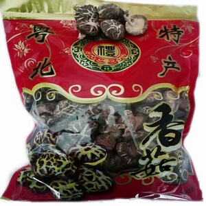 香菇干货特级野生礼品粤北特产始兴农家花菇冬菇新货散装500g每袋