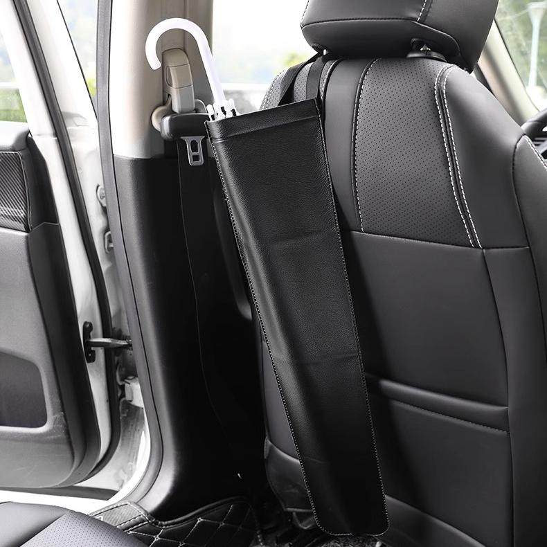 车载雨伞收纳袋折叠车用仿皮革防水车内放伞置物袋车载汽车收纳套,汽车用品/电子/清洗/改装,车载垃圾桶/袋,淘宝优惠券,粉丝福利购,淘宝优惠卷