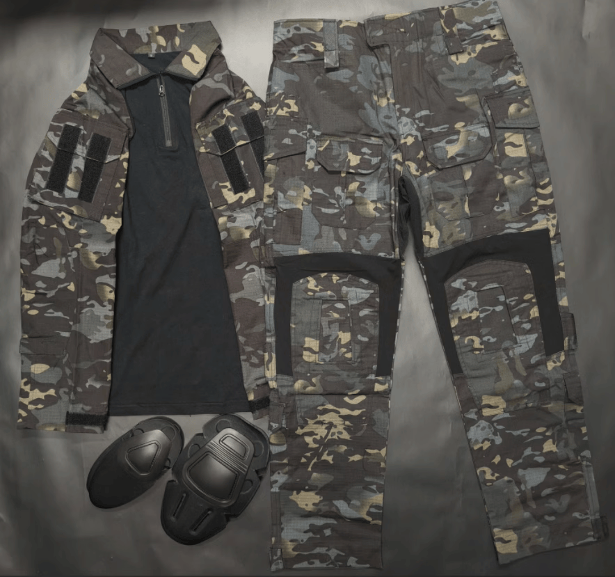 无贼GEN3暗夜多地形伪装 MCBK战术蛙皮 G3黑CP作战蛙服套装CS下场