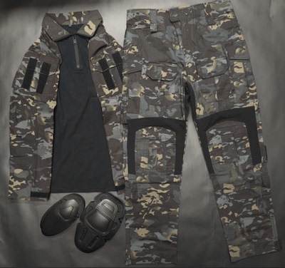 无贼GEN3暗夜多地形伪装 MCBK战术蛙皮 G3黑CP作战蛙服套装CS下场