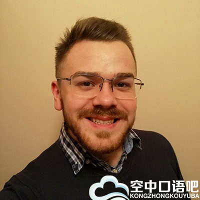K美国外教Dario英语外教口语1对1网课辅导25分TEFL/TESOL教师资格