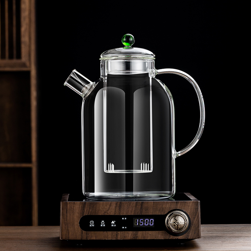 加厚玻璃煮茶壶煮茶器套装