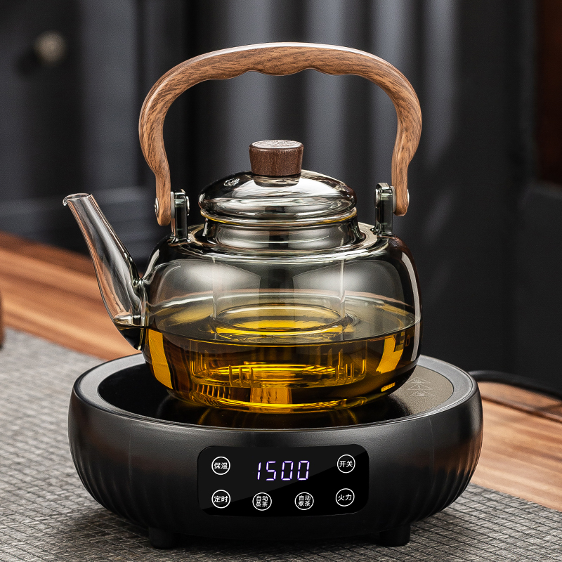 2025新款全玻璃煮茶壶套装