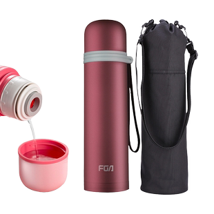 富光保温杯女高颜值304不锈钢大容量水杯男学生上学专用便携杯子