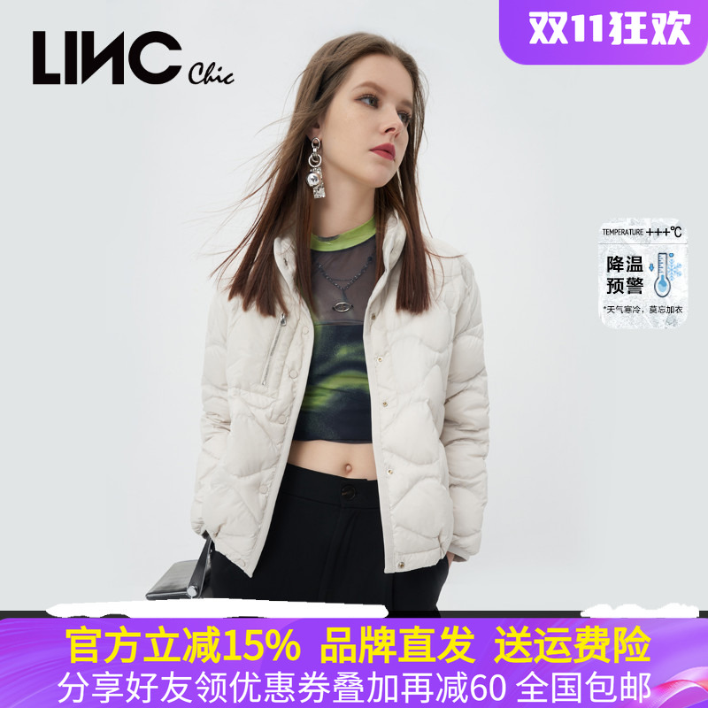 金羽杰2022秋冬轻薄短款羽绒服