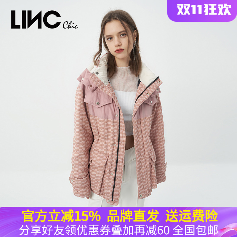 金羽杰2022冬款短款派克羽绒服