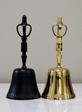 纯铜摇铃佛铃铃铛四方摇铃三清铃