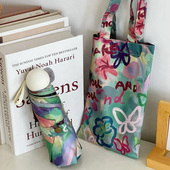 小众油画蝴蝶晴雨伞复古五折轻巧便携防晒太阳伞黑胶自动晴雨两用