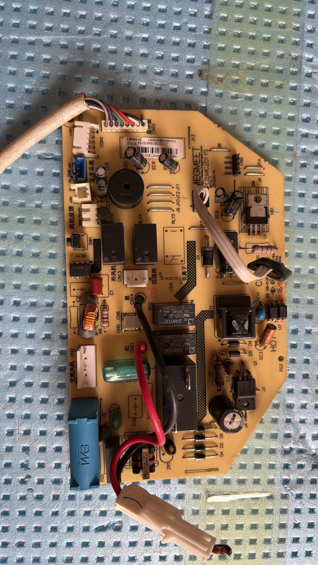 新科空调 惠而浦空调内机电脑板 主板 MODEL:MIC201YS-A