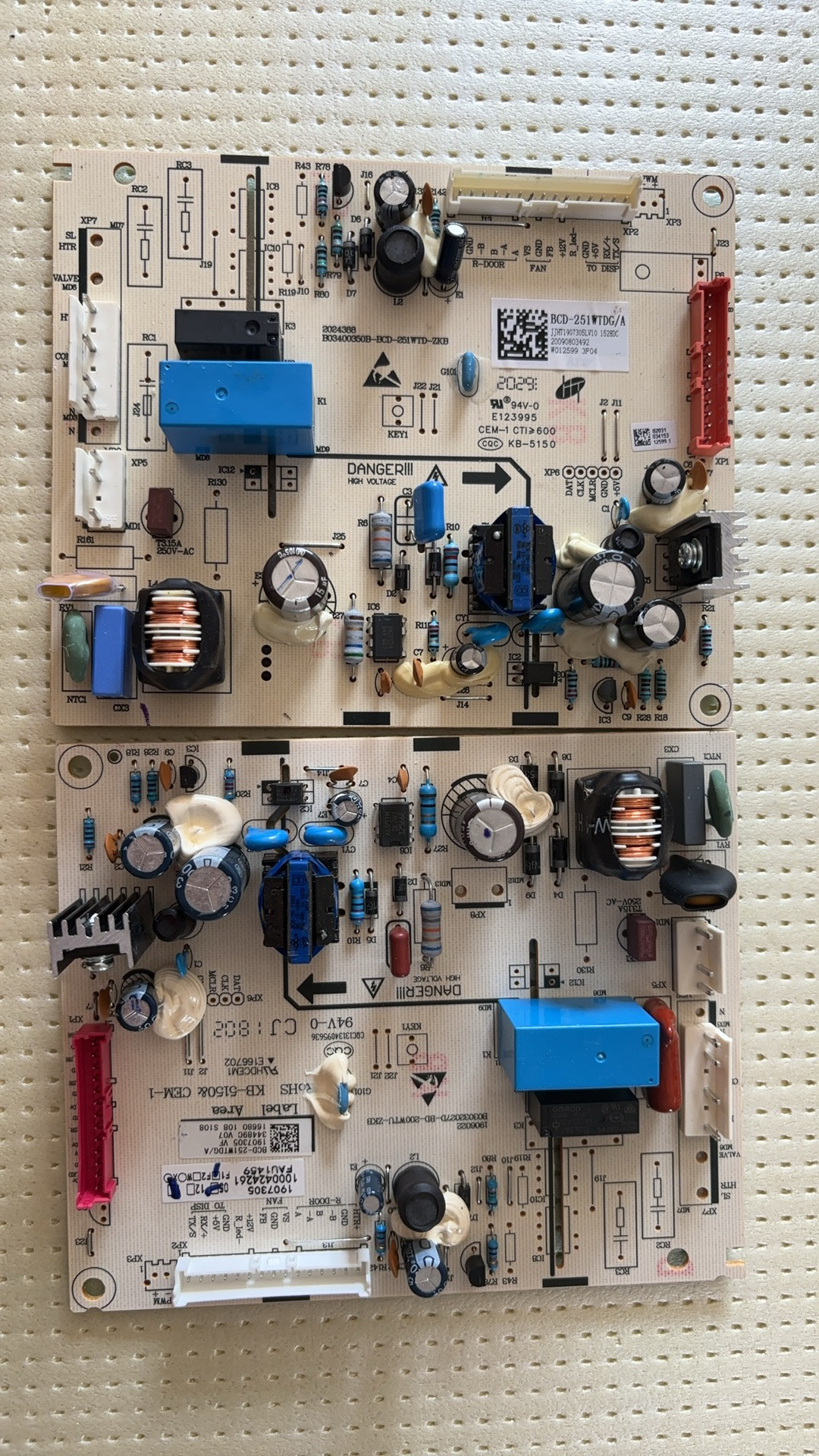 适用海信容声冰箱BCD-251WTDG BCD-221WKD1NE1907305 电脑板主板.