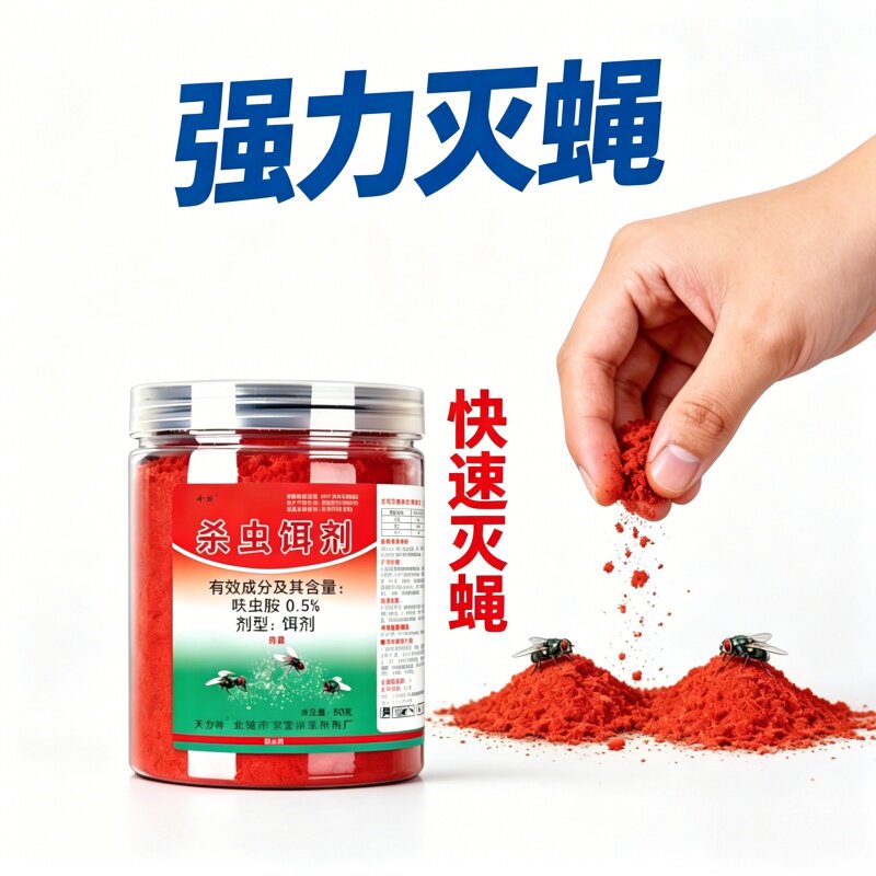 特效杀蝇饵剂苍蝇药引诱式灭杀餐厅鸡猪场灭蝇神器家用无害灭蝇王