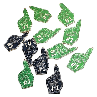 37满29元 滴釉项链坠12个 包邮