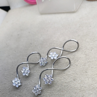 38满29元包邮  铜件镶嵌锆石的  不知道是啥子