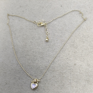 37满29元 爱心项链 包邮