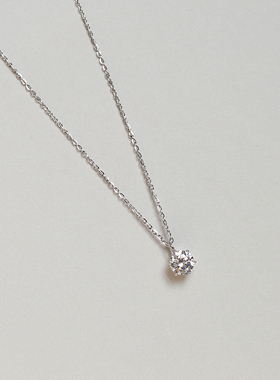 闪闪莫桑钻锁骨链精致简约韩版