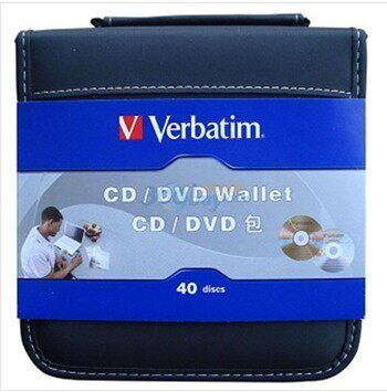 正品威宝（Verbatim） 40P片装CD包 CD/DVD/BD高档收纳包 光盘包