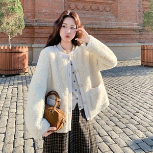 现货-小香风皮毛一体外套306-AW120-p185-k278,女装皮草,浙宝306